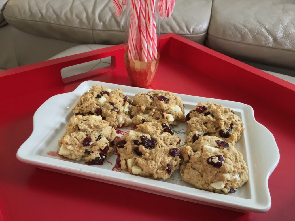 Cranberry White Chocolate Scones